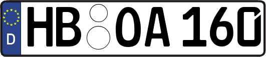 HB-OA160
