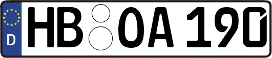 HB-OA190