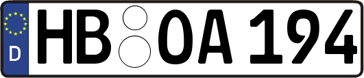 HB-OA194