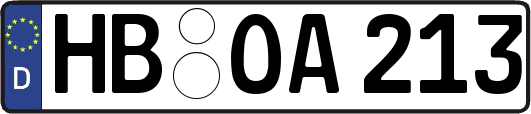 HB-OA213