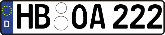HB-OA222