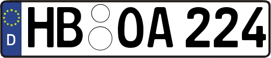 HB-OA224