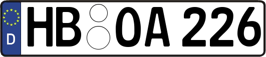 HB-OA226
