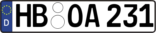 HB-OA231