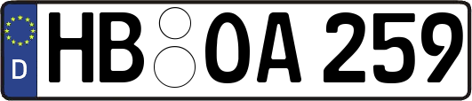 HB-OA259