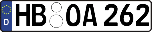 HB-OA262
