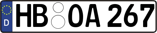 HB-OA267