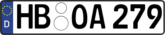 HB-OA279