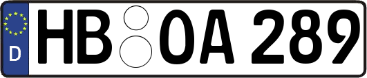 HB-OA289