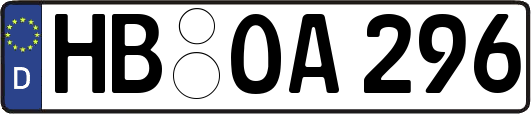HB-OA296