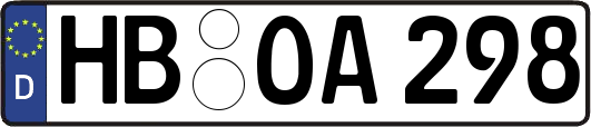 HB-OA298
