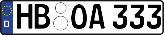 HB-OA333