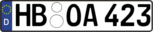 HB-OA423