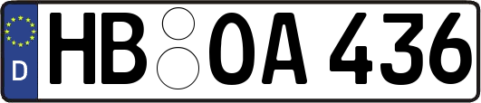 HB-OA436