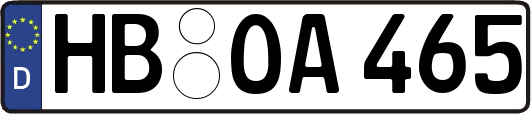 HB-OA465
