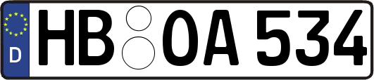 HB-OA534