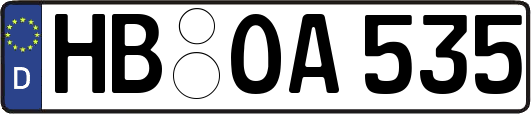 HB-OA535