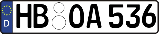 HB-OA536