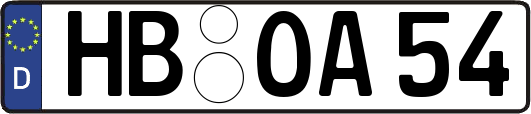 HB-OA54