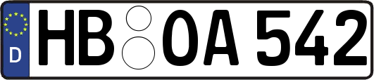 HB-OA542