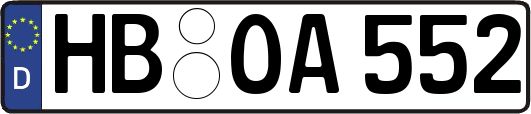 HB-OA552