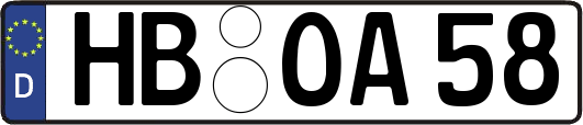 HB-OA58