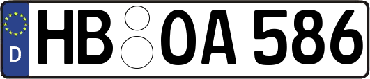 HB-OA586