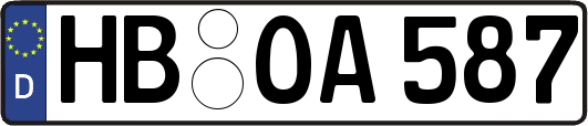 HB-OA587