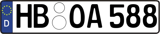 HB-OA588