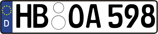 HB-OA598