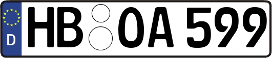 HB-OA599