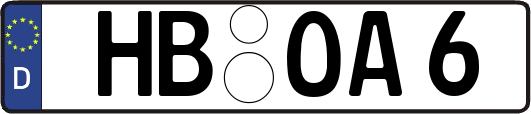 HB-OA6