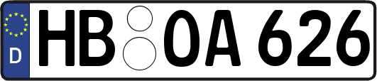 HB-OA626