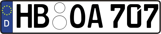 HB-OA707