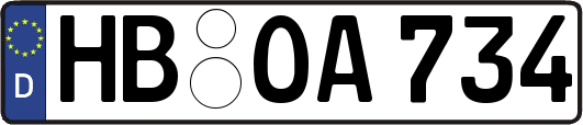 HB-OA734
