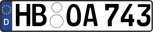 HB-OA743