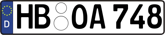 HB-OA748