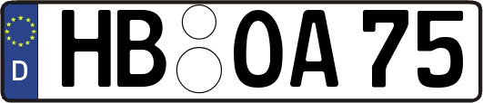HB-OA75