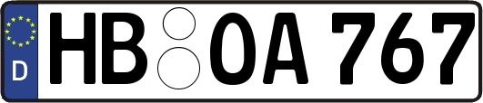 HB-OA767