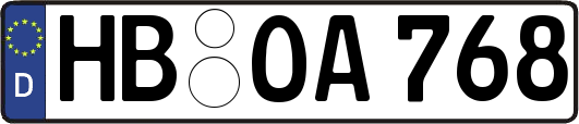 HB-OA768