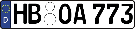 HB-OA773