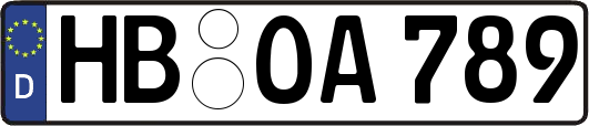 HB-OA789
