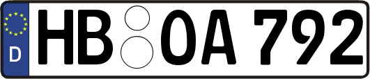 HB-OA792