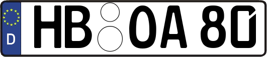 HB-OA80