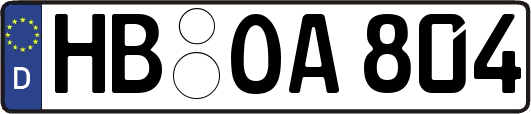 HB-OA804