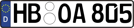 HB-OA805