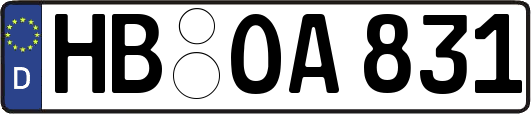 HB-OA831