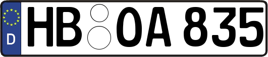 HB-OA835