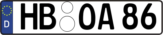 HB-OA86