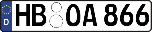 HB-OA866